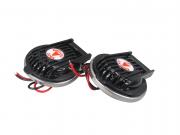 Pactrade Marine Boat Anchor Windlass Winch Foot Compact Switch Black 2 pcs Up & Down 12/24v 5A